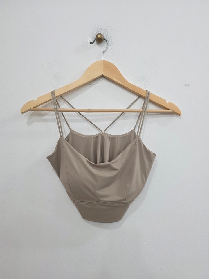 LE MIU韓國直郵女裝新款熱賣休閑職業26春夏時尚吊帶背心LE_MIU吊帶/背心圖色3深米色