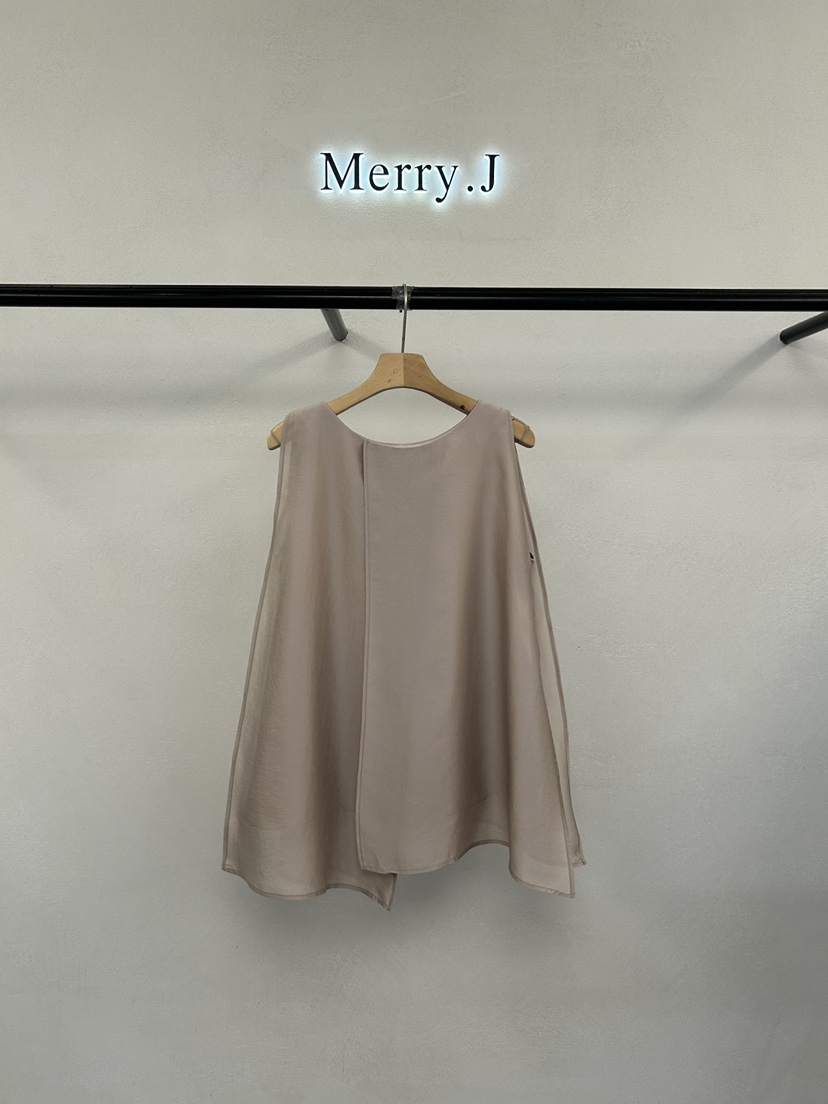 MERRY-J韓國直郵女士新品休閑26春夏推薦襯衫蕾絲衫歐根紗MERRY-J襯衫/蕾絲衫