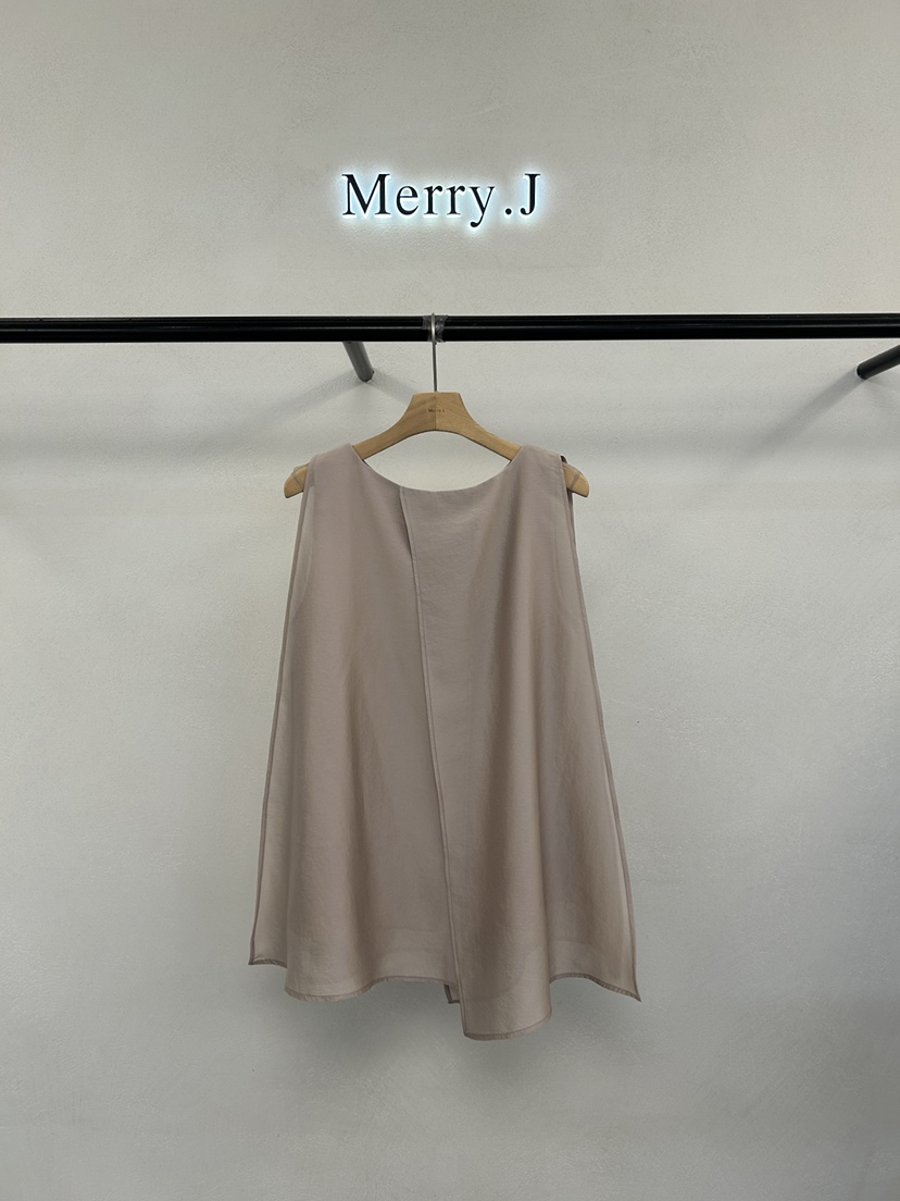 MERRY-J韓國直郵女士新品休閑26春夏推薦襯衫蕾絲衫歐根紗MERRY-J襯衫/蕾絲衫圖色1