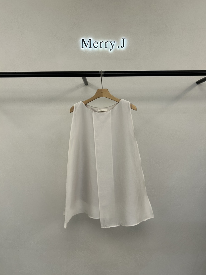 MERRY-J韓國直郵女士新品休閑26春夏推薦襯衫蕾絲衫歐根紗MERRY-J襯衫/蕾絲衫圖色2