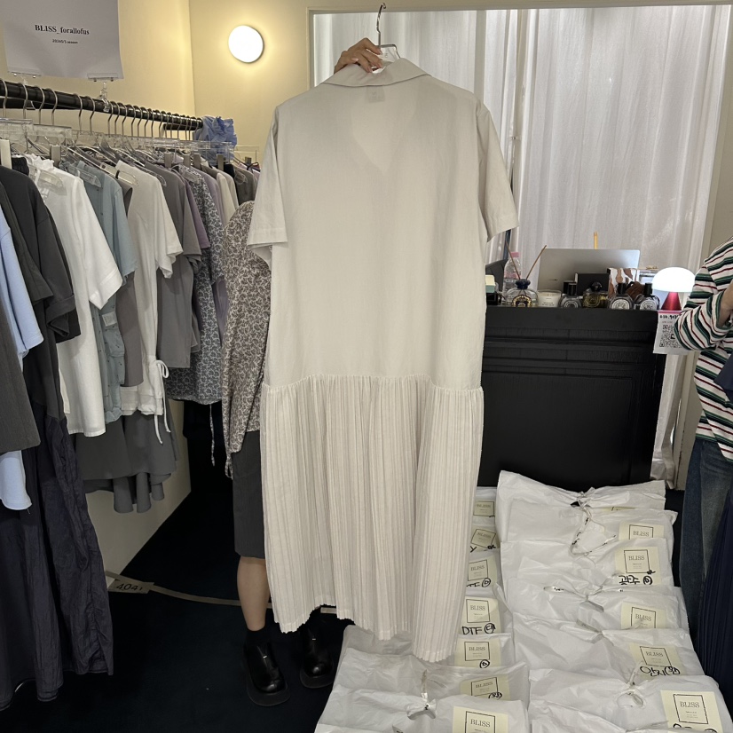 BLISS韓國直郵女裝新品休閑職業推薦熱賣26春夏時尚連衣裙BLISS連衣裙