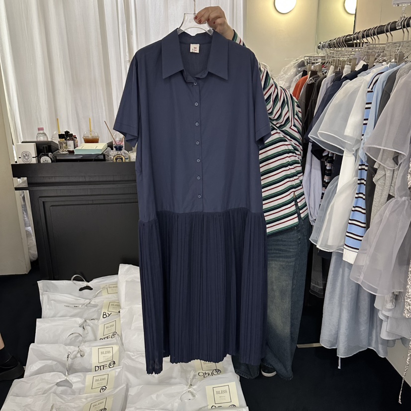 BLISS韓國直郵女裝新品休閑職業推薦熱賣26春夏時尚連衣裙BLISS連衣裙圖色2