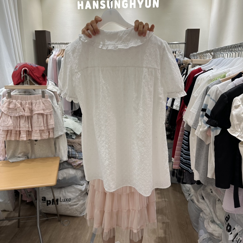 HANSUNGHYUN東大門實拍女裝新品時尚人氣真品職業26春夏連衣裙HANSUNGHYUN連衣裙