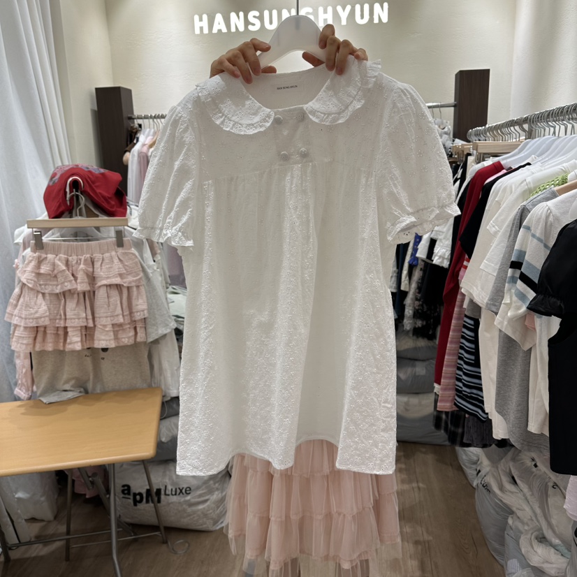 HANSUNGHYUN東大門實拍女裝新品時尚人氣真品職業26春夏連衣裙HANSUNGHYUN連衣裙圖色1