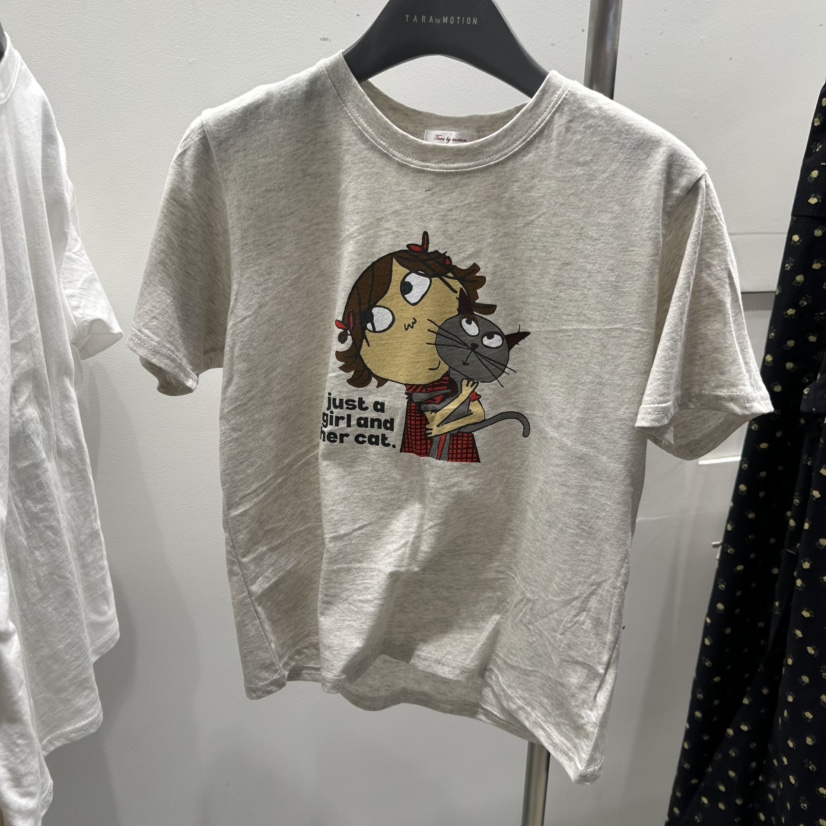 TARABY MOTION韓國直郵實拍女裝新品26夏季時尚休閑人氣T恤TARABY MOTIONT恤圖色4