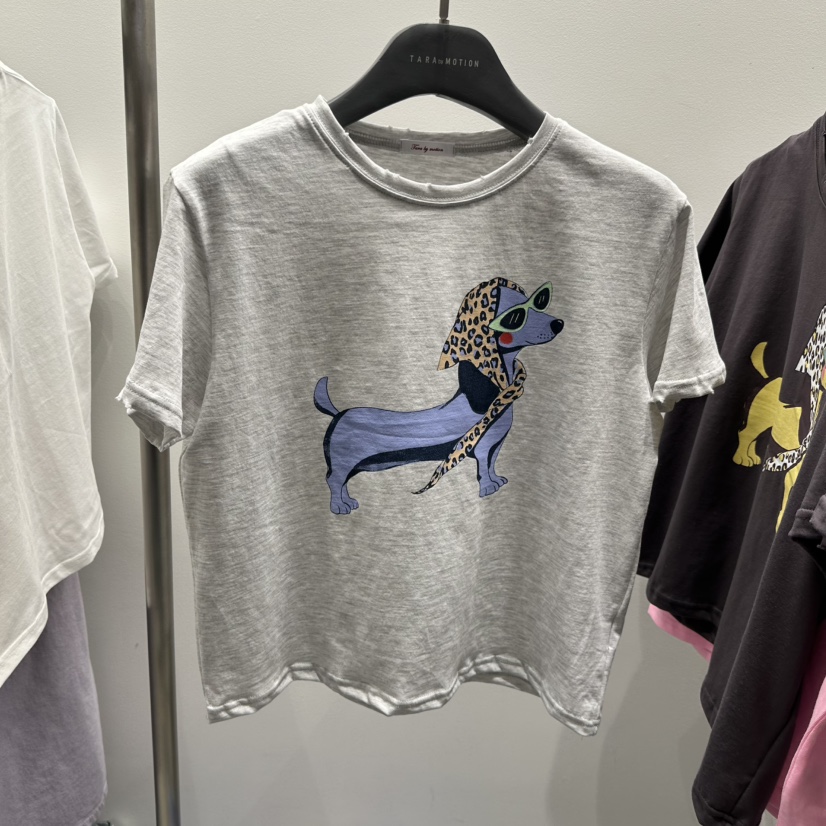 TARABY MOTION東大門直郵女士新品熱賣時尚26春夏職業T恤TARABY MOTIONT恤圖色3