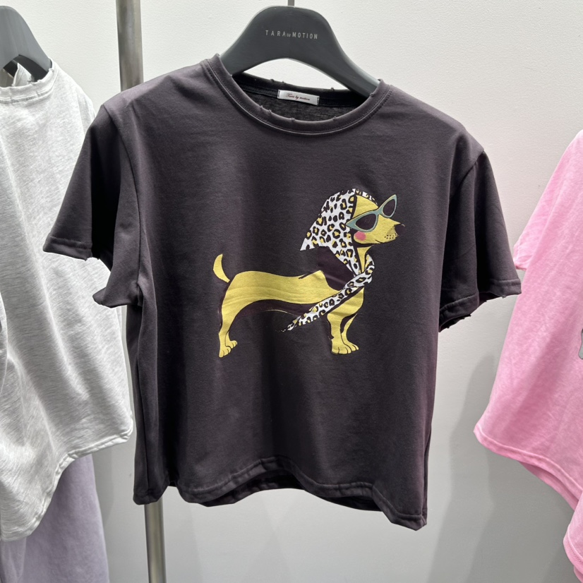 TARABY MOTION東大門直郵女士新品熱賣時尚26春夏職業T恤TARABY MOTIONT恤圖色4