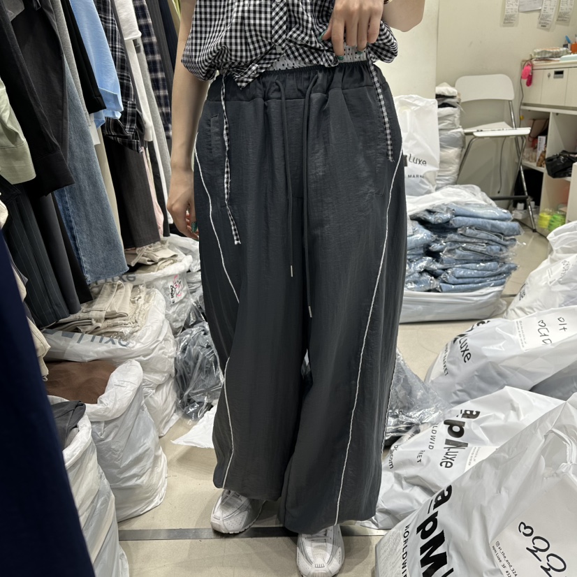 AT THE END韓國直郵實拍女士新款推薦職業26春夏休閑褲AT THE END休閑褲圖色2