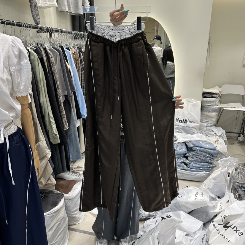 AT THE END韓國直郵實拍女士新款推薦職業26春夏休閑褲AT THE END休閑褲圖色3