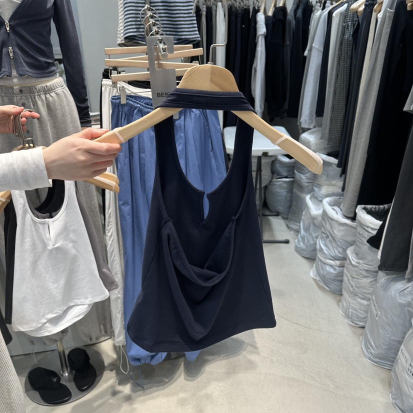 W.FATAL東大門代購女裝新品人氣熱賣休閑職業26春夏吊帶背心W.FATAL吊帶/背心