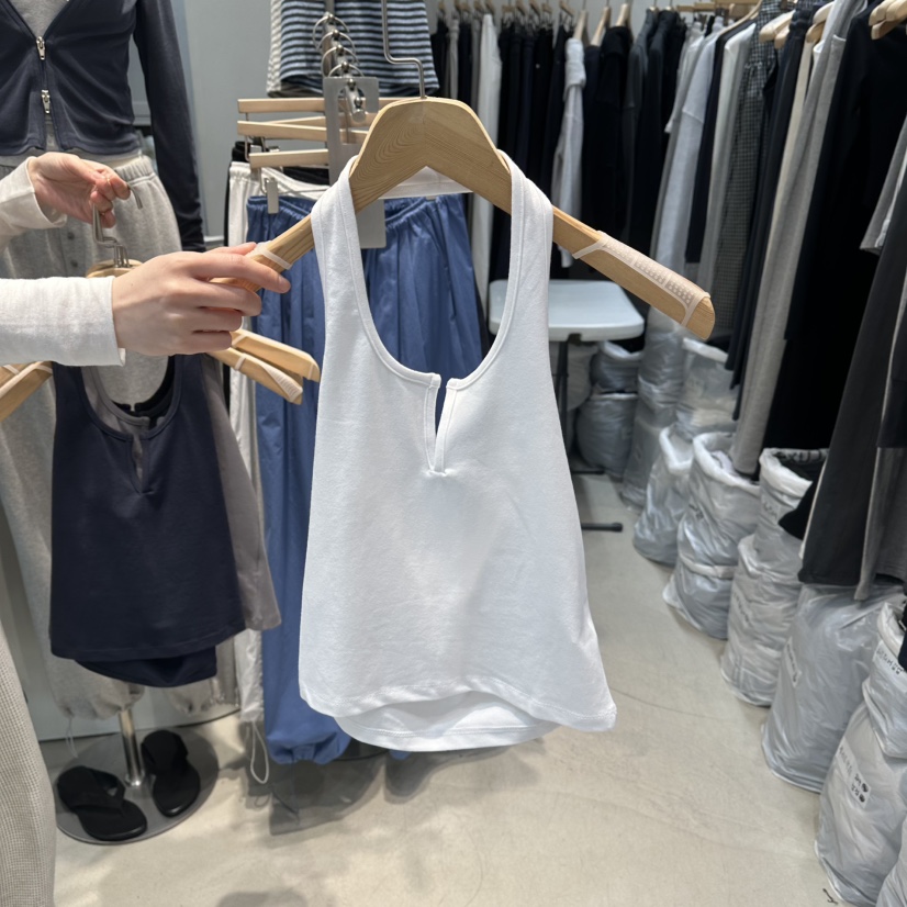 W.FATAL東大門代購女裝新品人氣熱賣休閑職業26春夏吊帶背心W.FATAL吊帶/背心圖色1