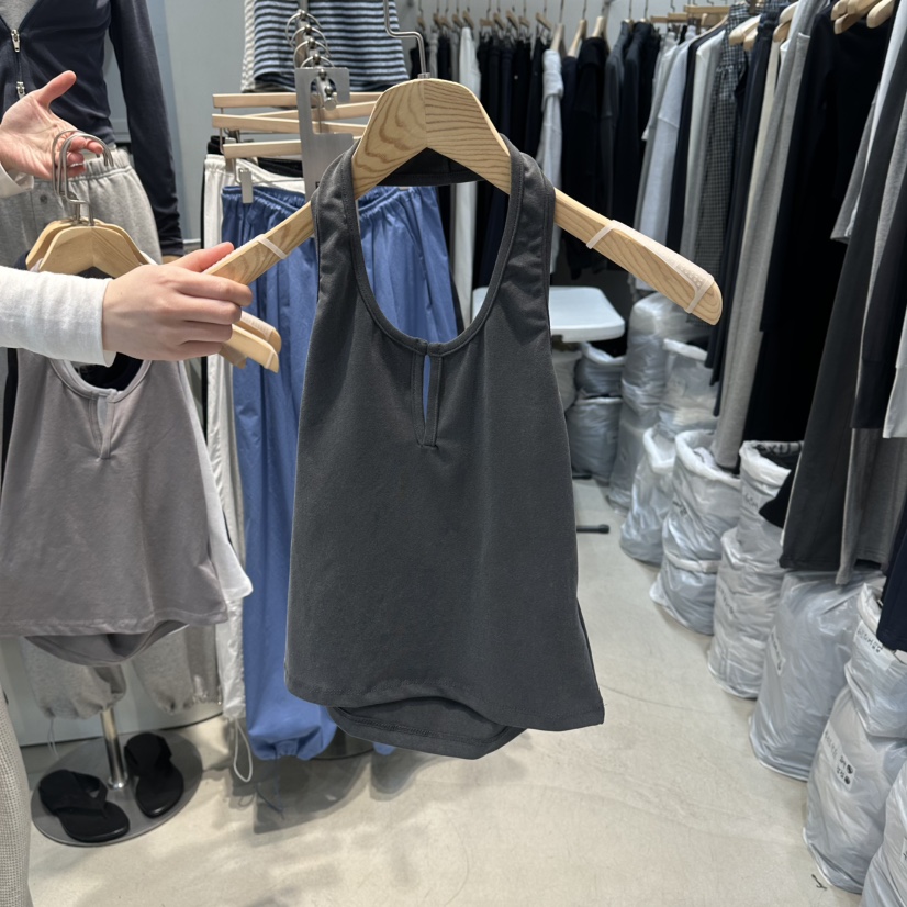 W.FATAL東大門代購女裝新品人氣熱賣休閑職業26春夏吊帶背心W.FATAL吊帶/背心圖色3墨色