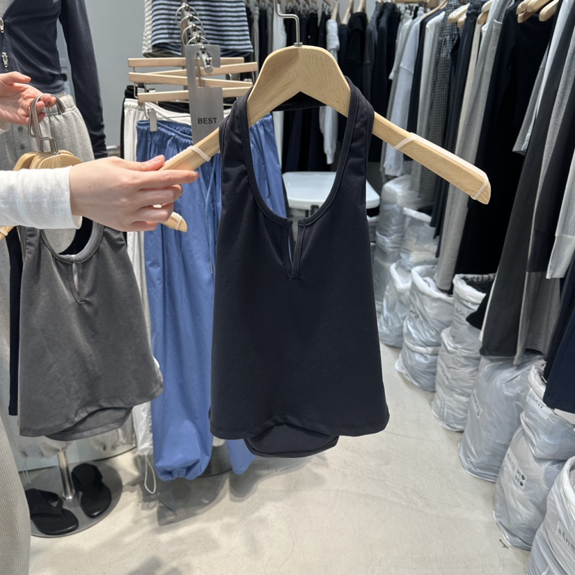 W.FATAL東大門代購女裝新品人氣熱賣休閑職業26春夏吊帶背心W.FATAL吊帶/背心圖色5黑色