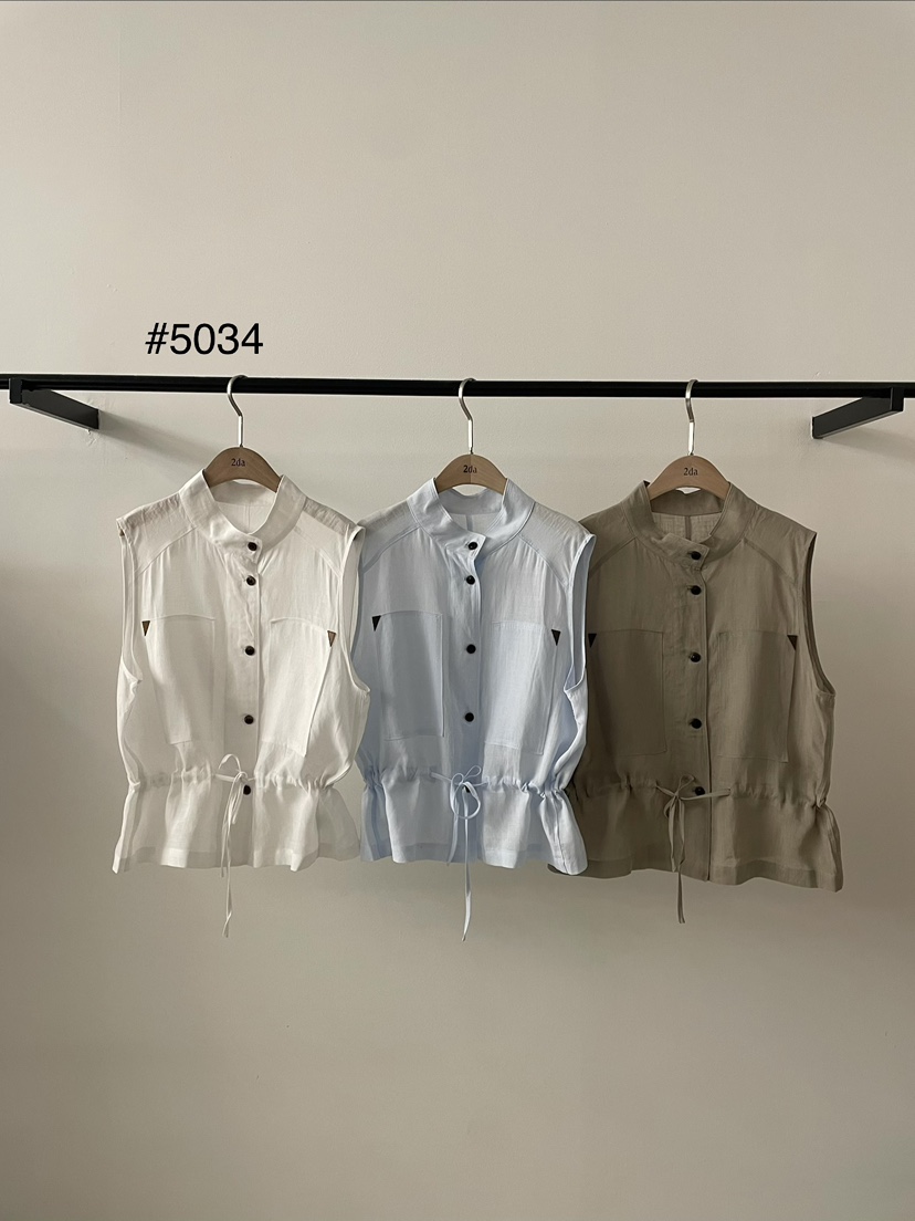 2DA/DARIMI-P韓國直郵女士新品職業26夏季26春夏推薦馬甲2DA/DARIMI-P馬甲