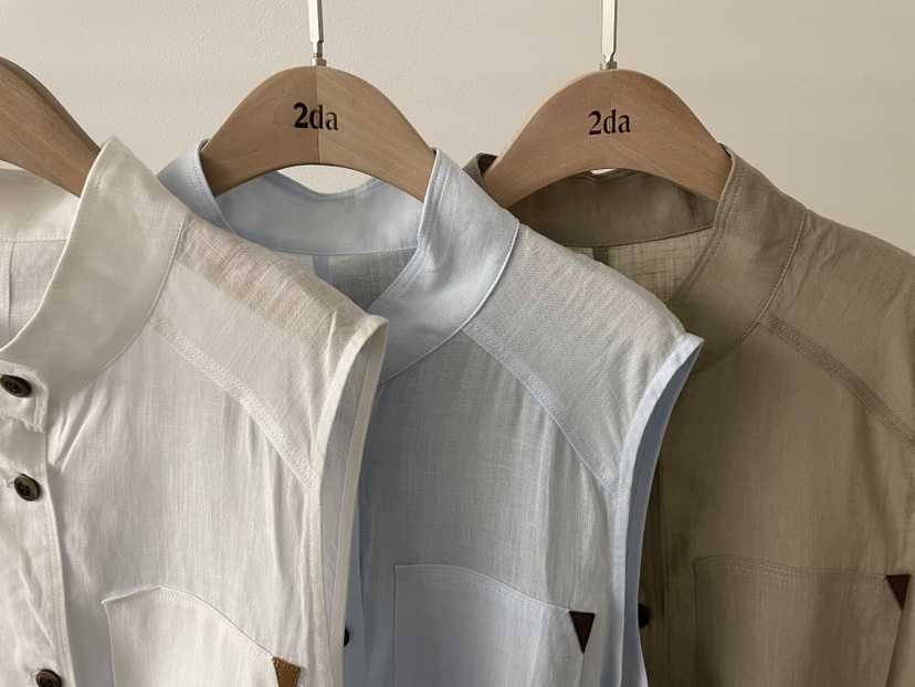 2DA/DARIMI-P韓國直郵女士新品職業26夏季26春夏推薦馬甲2DA/DARIMI-P馬甲