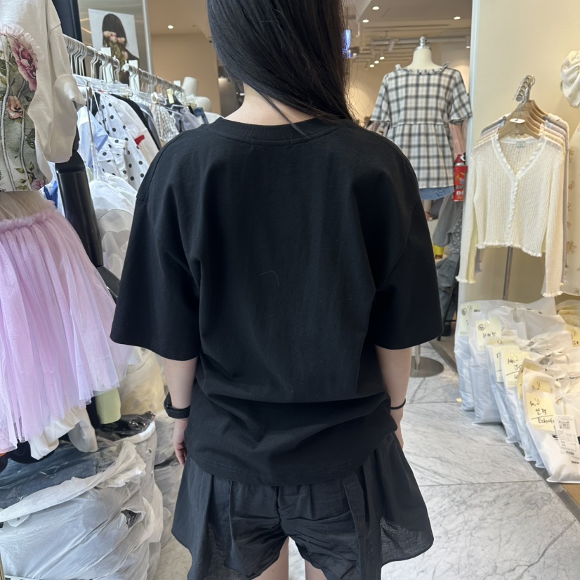 CHEAP-CHIC韓國直郵女裝新品休閑26春夏職業時尚T恤緊身CHEAP-CHIC/CHARLES THE SECONDT恤