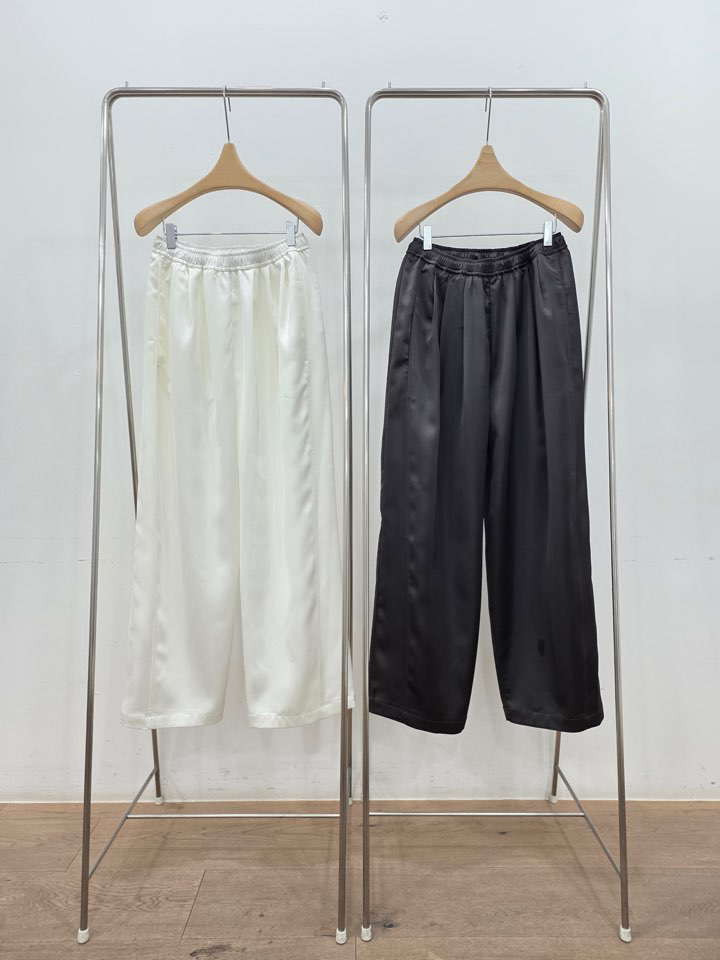 LE MIU韓國直郵女裝新款26夏季時尚推薦休閑熱賣休閑褲緞LE_MIU休閑褲