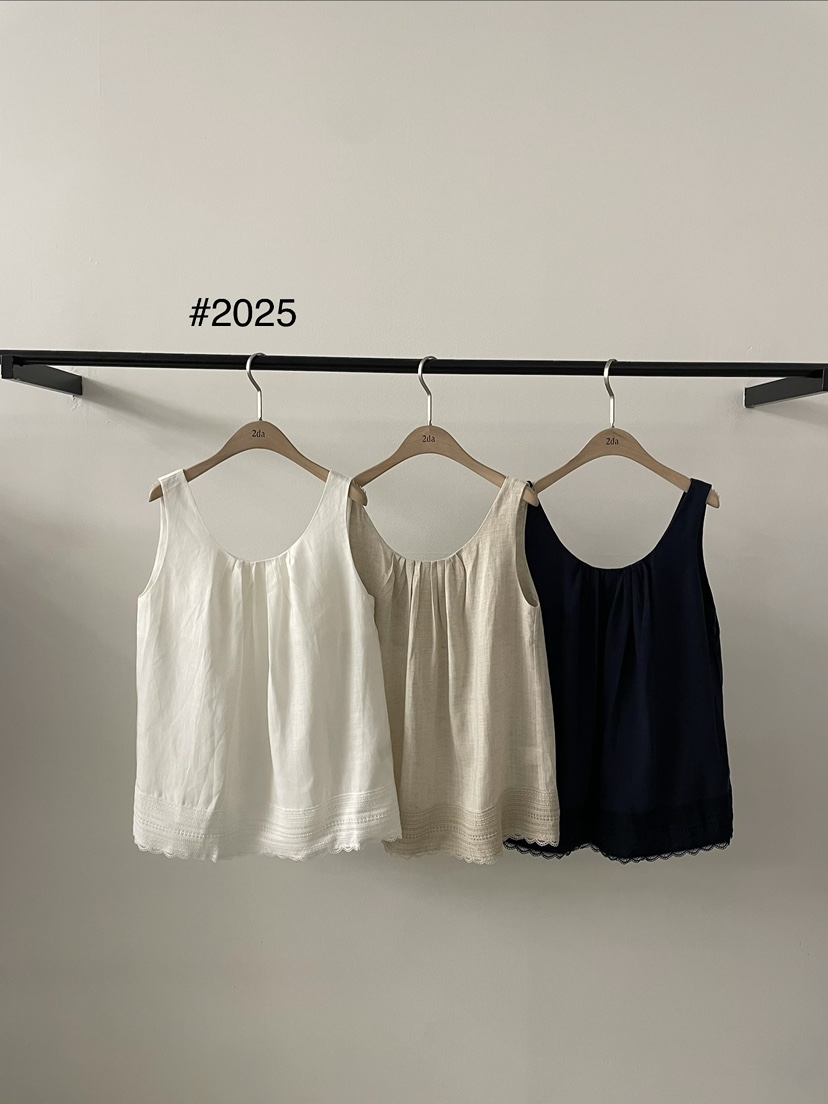 2DA/DARIMI-P韓國代購女士新品推薦休閑26春夏吊帶背心2DA/DARIMI-P吊帶/背心