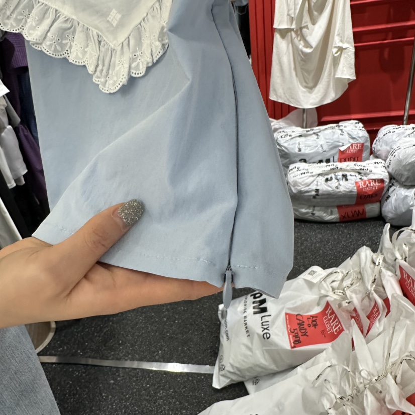 RARE CLOSET韓國代購女士新款真品時尚人氣熱賣襯衫蕾絲衫RARE CLOSET襯衫/蕾絲衫