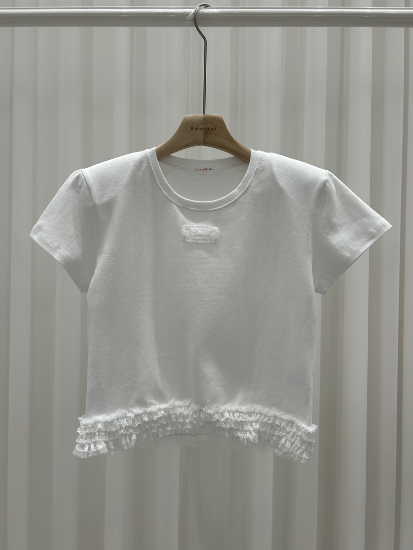 IF YOU SAY SO/PLUM-Q東大門實拍女士新款休閑真品T恤IF YOU SAY SO/PLUM-QT恤圖色1