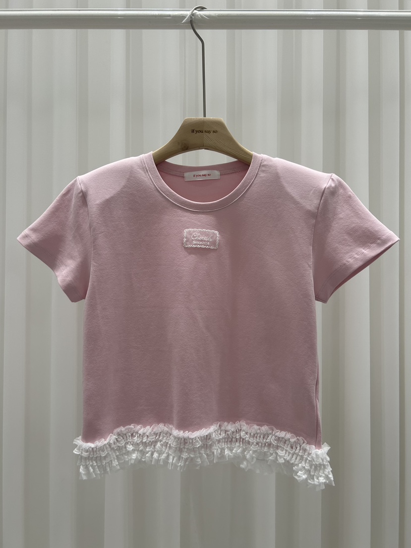 IF YOU SAY SO/PLUM-Q東大門實拍女士新款休閑真品T恤IF YOU SAY SO/PLUM-QT恤圖色3