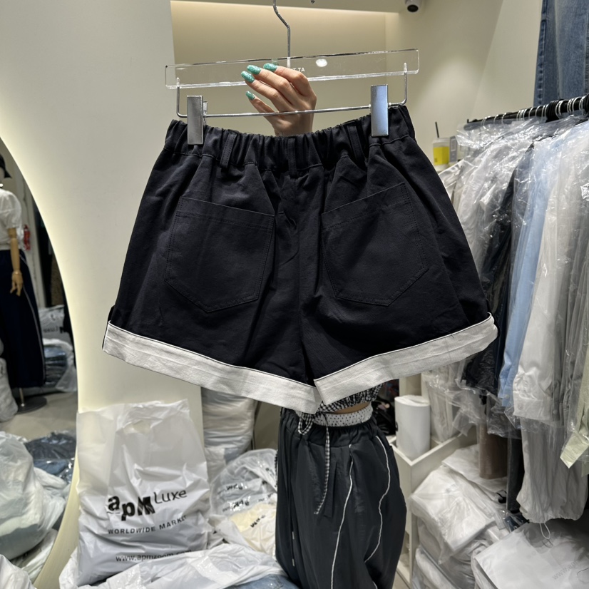 AT THE END東大門直郵女裝新款休閑推薦26春夏人氣短褲AT THE END短褲