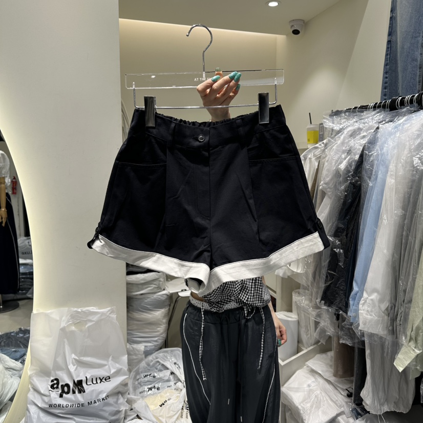 AT THE END東大門直郵女裝新款休閑推薦26春夏人氣短褲AT THE END短褲圖色2