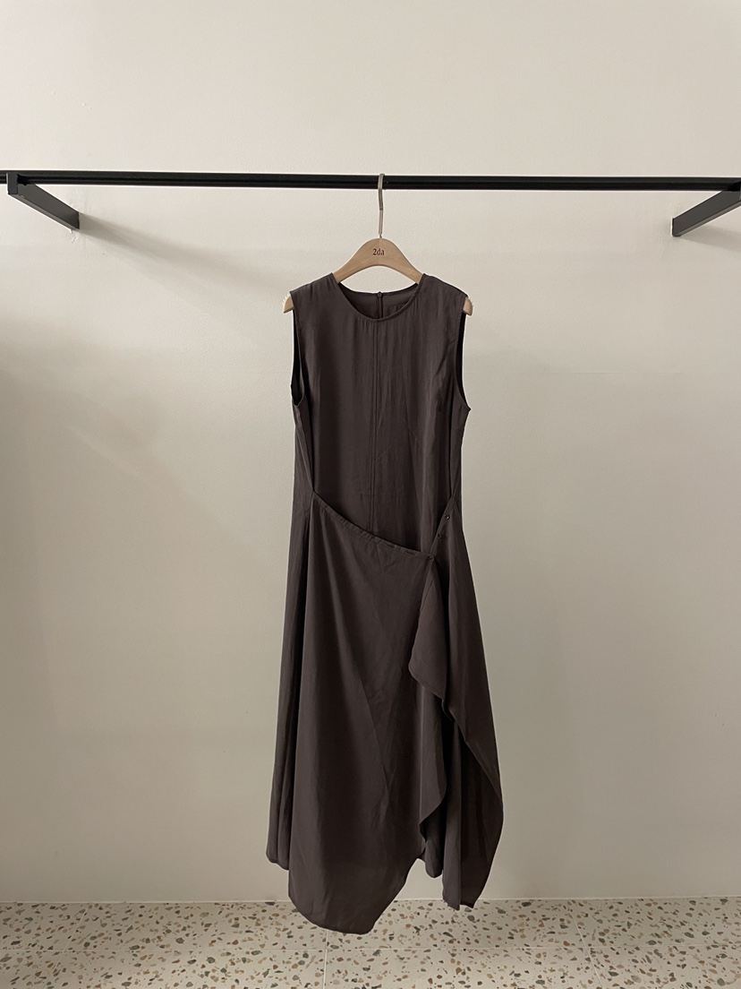 2DA/DARIMI-P韓國代購女士新品推薦人氣26春夏時尚連衣裙2DA/DARIMI-P連衣裙圖色2棕色