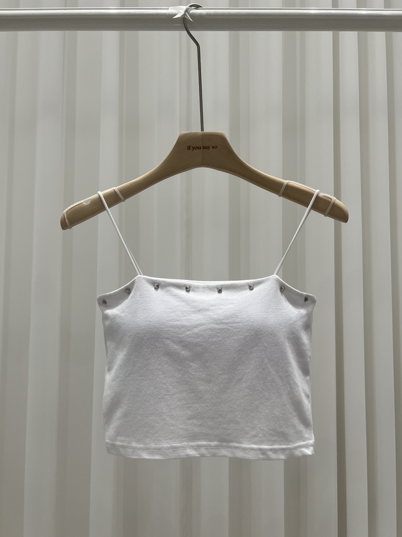 IF YOU SAY SO/PLUM-Q韓國代購女裝新品時尚吊帶背心IF YOU SAY SO/PLUM-Q吊帶/背心圖色1