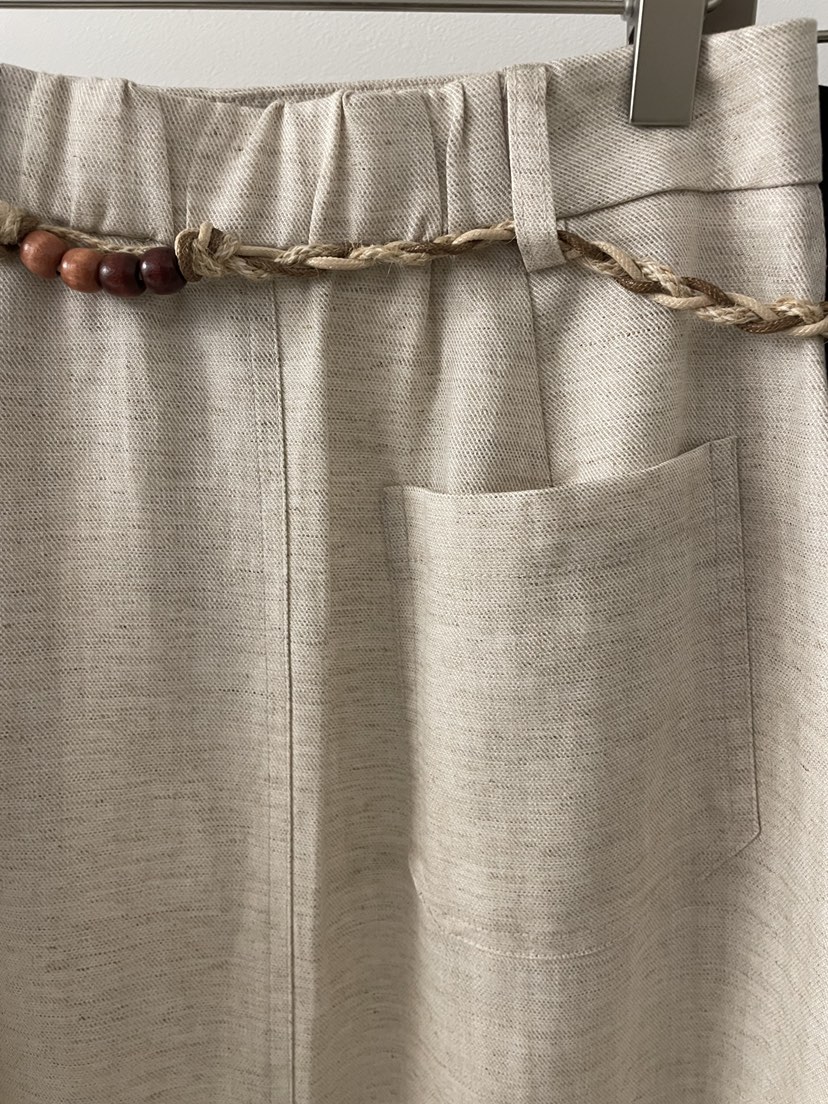 2DA/DARIMI-P東大門代購女裝新款時尚熱賣休閑長裙含腰繩2DA/DARIMI-P長裙