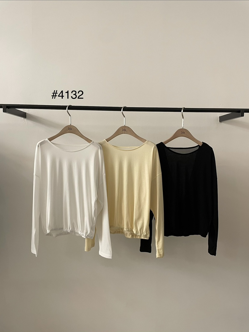 2DA/DARIMI-P東大門直郵女裝新款職業時尚26春夏長袖T恤2DA/DARIMI-P長袖T恤