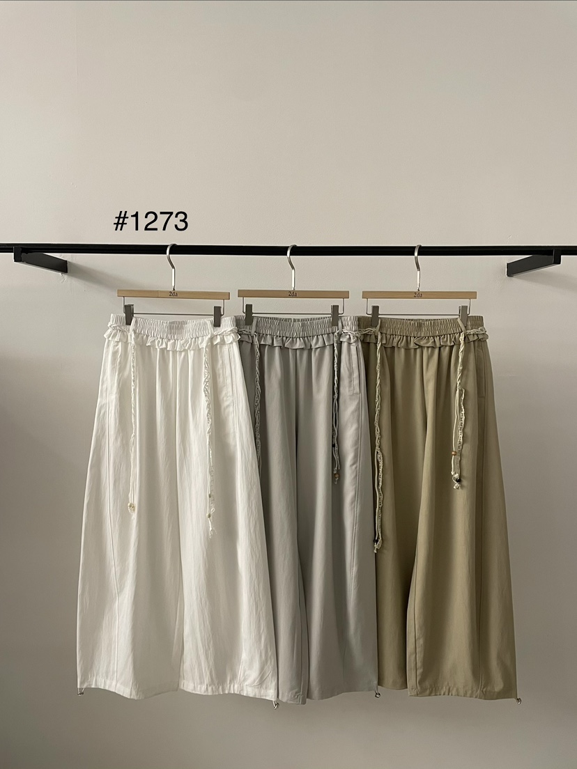 2DA/DARIMI-P東大門代購女裝新品推薦休閑休閑褲含腰帶2DA/DARIMI-P休閑褲