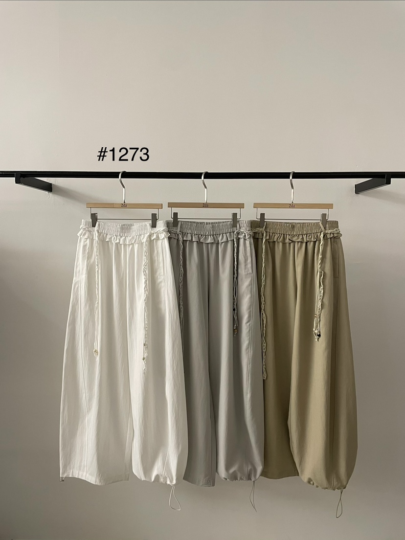 2DA/DARIMI-P東大門代購女裝新品推薦休閑休閑褲含腰帶2DA/DARIMI-P休閑褲