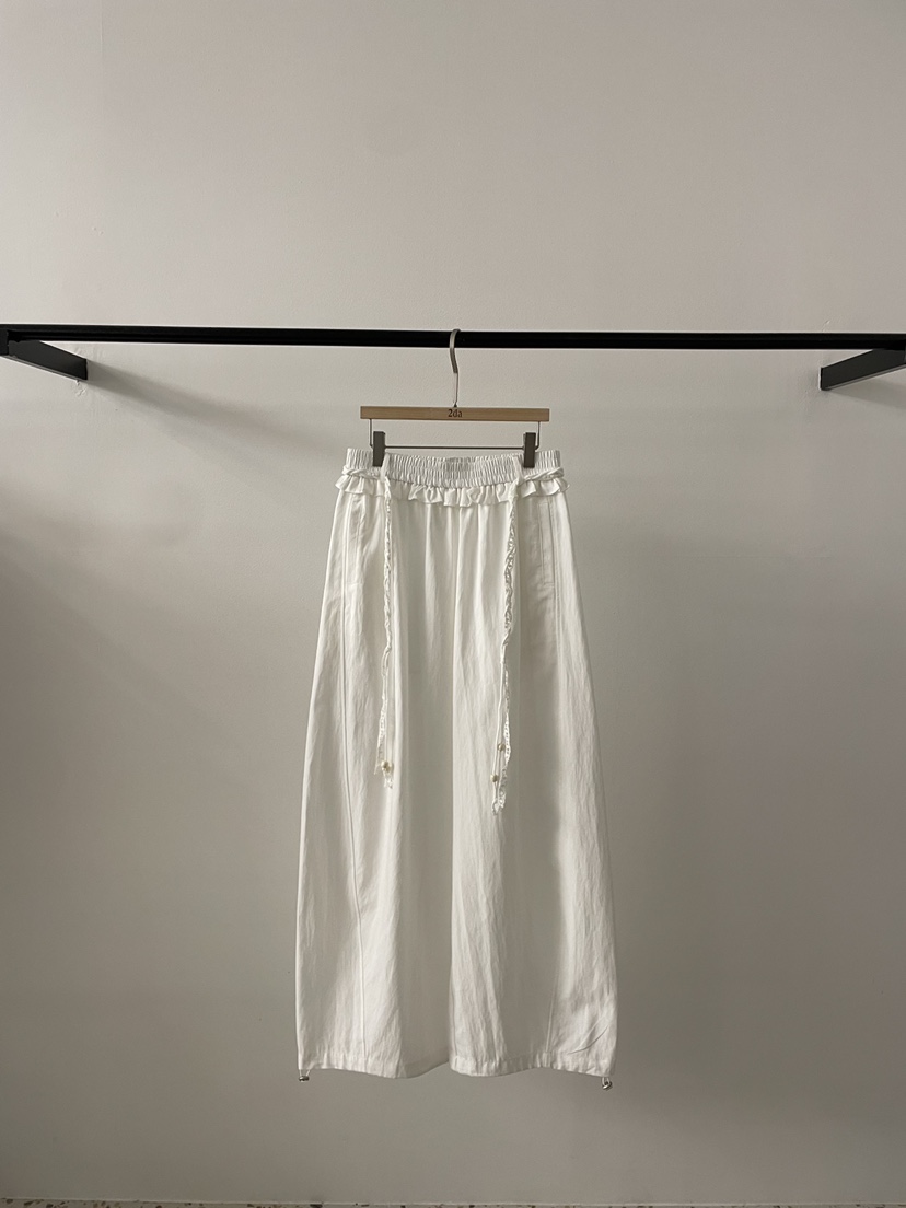 2DA/DARIMI-P東大門代購女裝新品推薦休閑休閑褲含腰帶2DA/DARIMI-P休閑褲圖色1