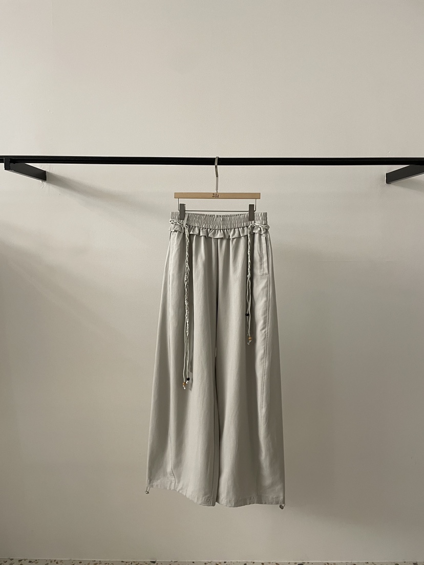 2DA/DARIMI-P東大門代購女裝新品推薦休閑休閑褲含腰帶2DA/DARIMI-P休閑褲圖色2