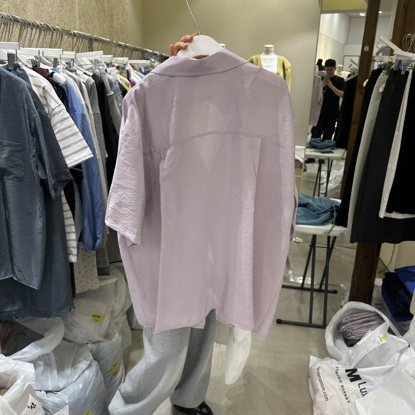 REFLAT韓國直郵女裝新品推薦時尚真品26春夏休閑襯衫蕾絲衫REFLAT襯衫/蕾絲衫