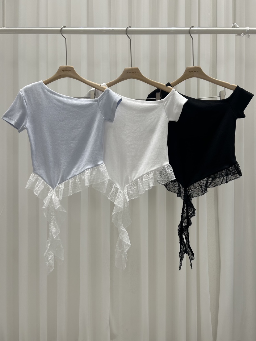 IF YOU SAY SO/PLUM-Q東大門直郵女裝新品熱賣休閑T恤IF YOU SAY SO/PLUM-QT恤