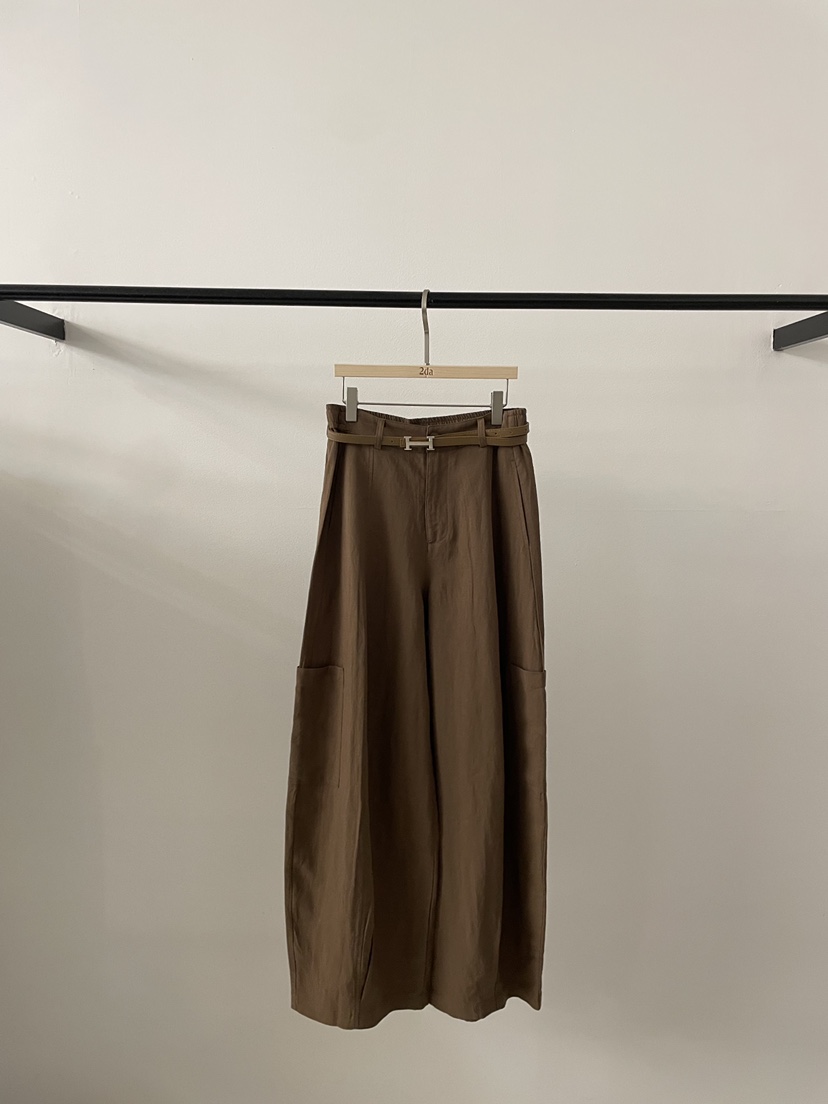 2DA/DARIMI-P東大門實拍女士新品推薦休閑休閑褲含腰帶2DA/DARIMI-P休閑褲圖色2