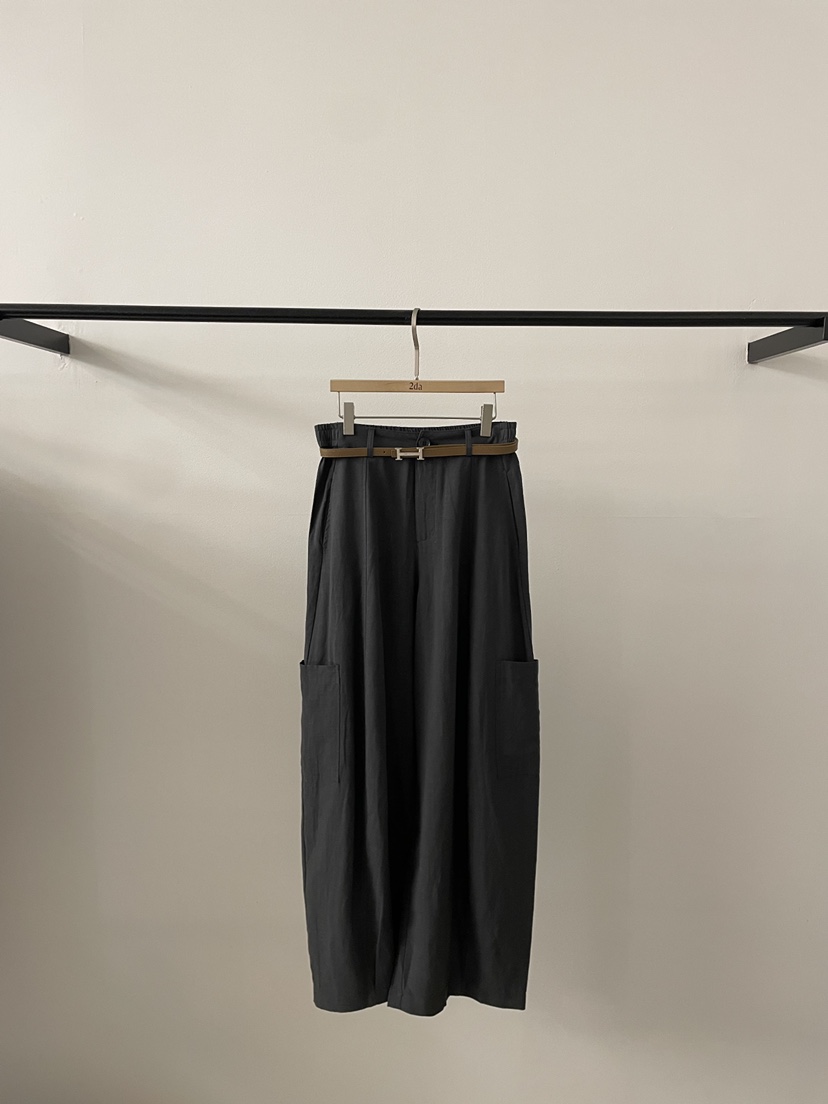 2DA/DARIMI-P東大門實拍女士新品推薦休閑休閑褲含腰帶2DA/DARIMI-P休閑褲圖色3