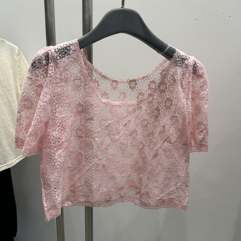 TARABY MOTION韓國直郵女裝新品休閑真品職業襯衫蕾絲衫TARABY MOTION襯衫/蕾絲衫