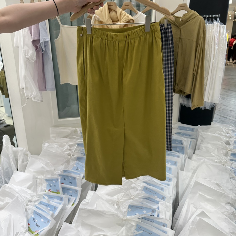 OURMOMENT東大門代購女士新品熱賣推薦26春夏時尚真品長裙OURMOMENT長裙