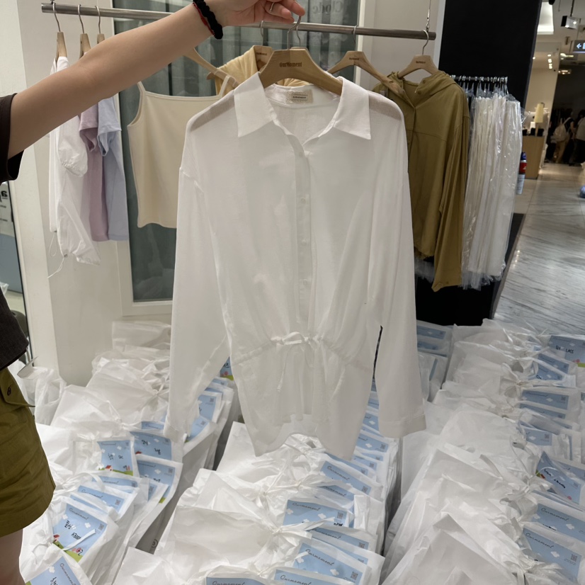 OURMOMENT東大門實拍女士新品真品人氣休閑職業襯衫蕾絲衫OURMOMENT襯衫/蕾絲衫圖色2