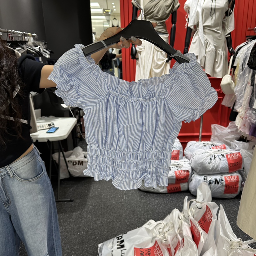 RARE CLOSET東大門直郵女士新款推薦休閑時尚襯衫蕾絲衫RARE CLOSET襯衫/蕾絲衫