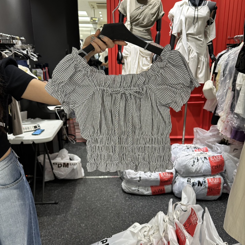 RARE CLOSET東大門直郵女士新款推薦休閑時尚襯衫蕾絲衫RARE CLOSET襯衫/蕾絲衫圖色2