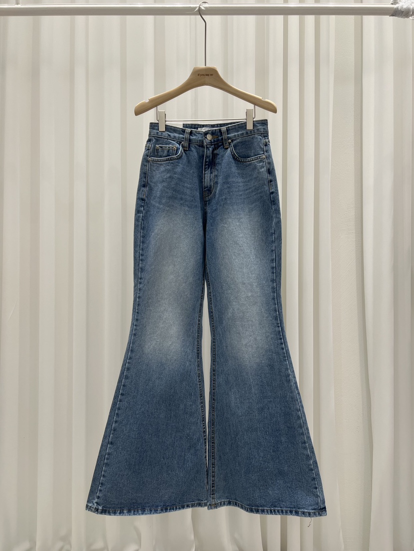 IF YOU SAY SO/PLUM-Q韓國直郵女士新款職業真品牛仔褲IF YOU SAY SO/PLUM-Q牛仔褲圖色1