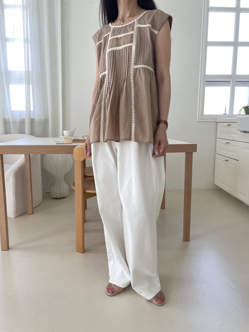 EDITION-P韓國直郵實拍女裝新品推薦熱賣休閑時尚吊帶背心EDITION/CHAHEE吊帶/背心