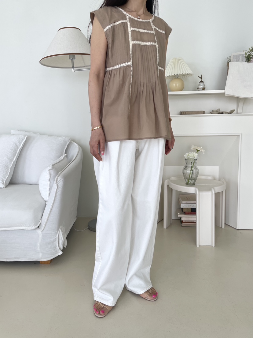 EDITION-P韓國直郵實拍女裝新品推薦熱賣休閑時尚吊帶背心EDITION/CHAHEE吊帶/背心