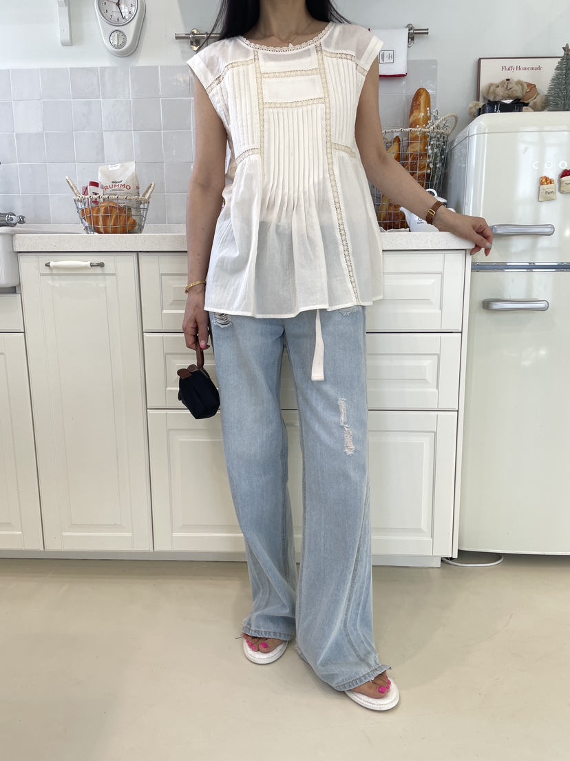 EDITION-P韓國直郵實拍女裝新品推薦熱賣休閑時尚吊帶背心EDITION/CHAHEE吊帶/背心