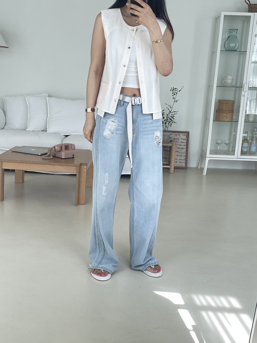 EDITION-P東大門實拍女士新品人氣職業推薦休閑真品馬甲EDITION/CHAHEE馬甲