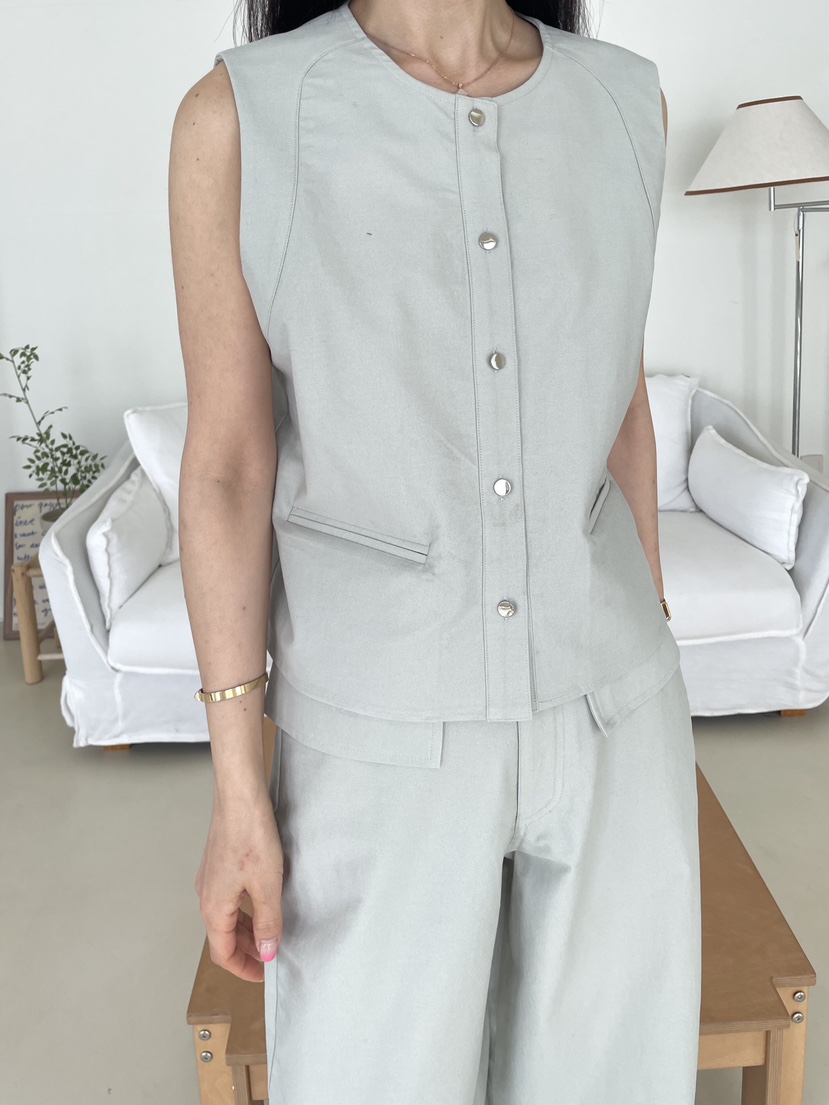 EDITION-P東大門實拍女士新品人氣職業推薦休閑真品馬甲EDITION/CHAHEE馬甲